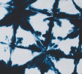 Shibori Pillow Cover | Large |16 x 24 Indigo/Navy