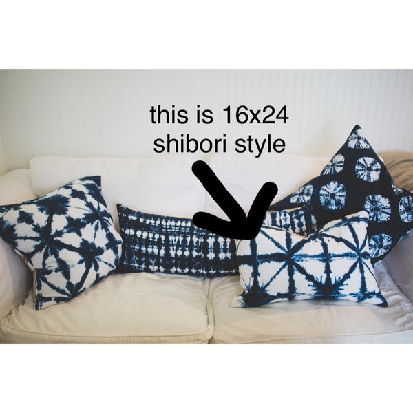 Indigo Shibori Sea Stripe
