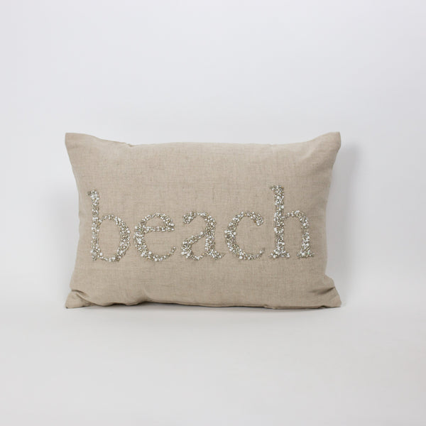 Beach Beaded Text
